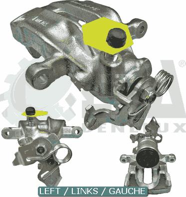 ERA Benelux BC53662 - Brake Caliper autospares.lv