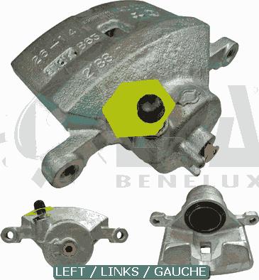 ERA Benelux BC61969 - Brake Caliper autospares.lv