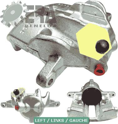 ERA Benelux BC62629 - Brake Caliper autospares.lv