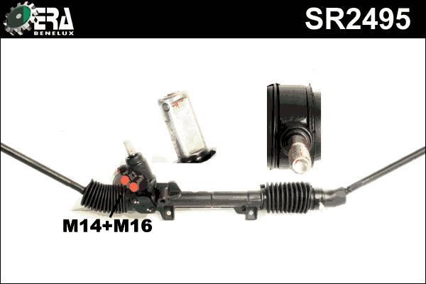 ERA Benelux SR2495 - Steering Gear autospares.lv