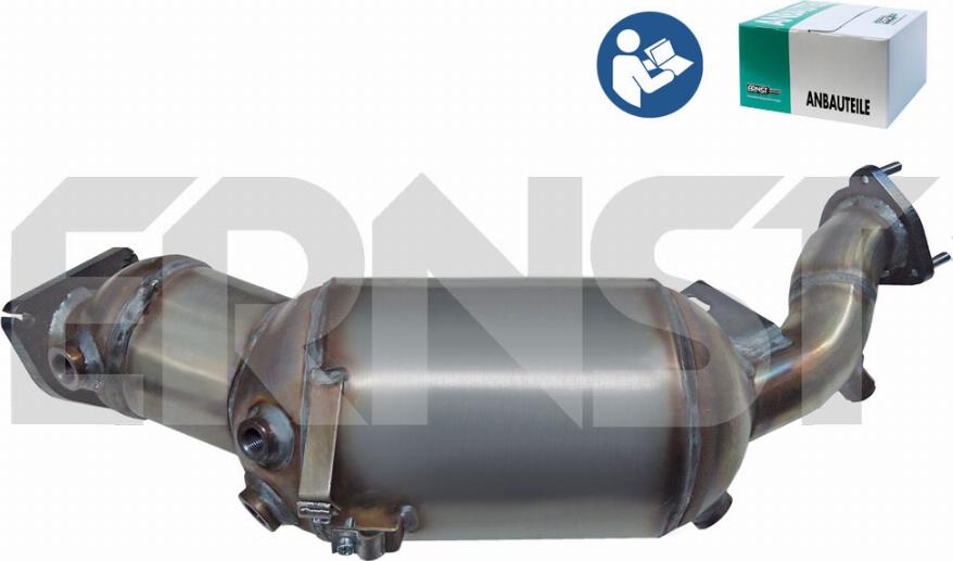 ERNST 910590 - Soot / Particulate Filter, exhaust system autospares.lv