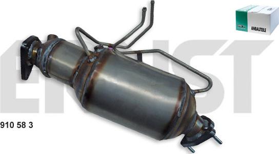 ERNST 910583 - Soot / Particulate Filter, exhaust system autospares.lv