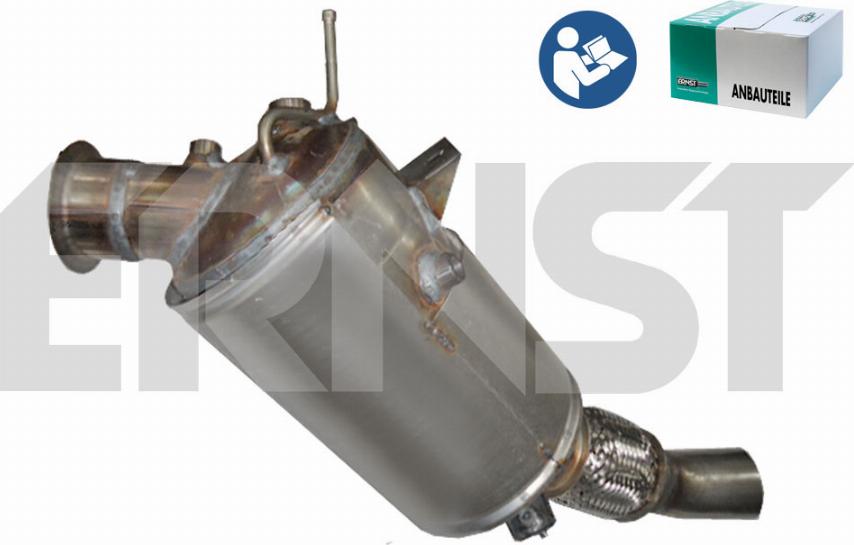 ERNST 911030 - Soot / Particulate Filter, exhaust system autospares.lv