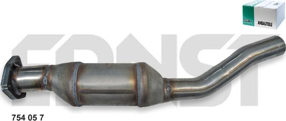 ERNST 754057 - Catalytic Converter autospares.lv