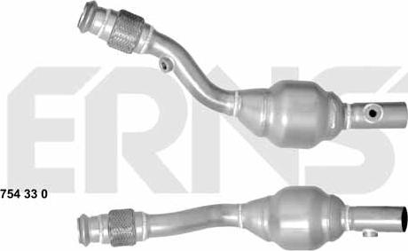 ERNST 754330 - Catalytic Converter autospares.lv