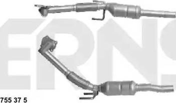 ERNST 755375 - Catalytic Converter autospares.lv