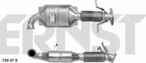 ERNST 750479 - Catalytic Converter autospares.lv