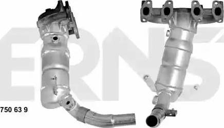 ERNST 750639 - Catalytic Converter autospares.lv