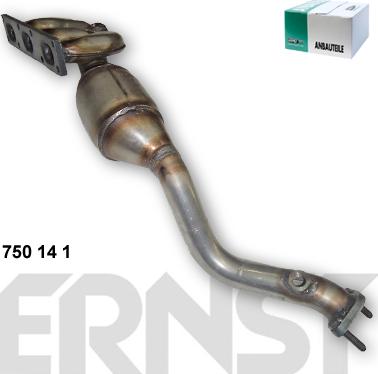 ERNST 750141 - Catalytic Converter autospares.lv