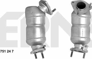 ERNST 751247 - Catalytic Converter autospares.lv