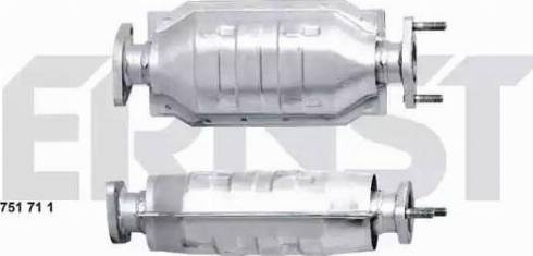 ERNST 751711 - Catalytic Converter autospares.lv