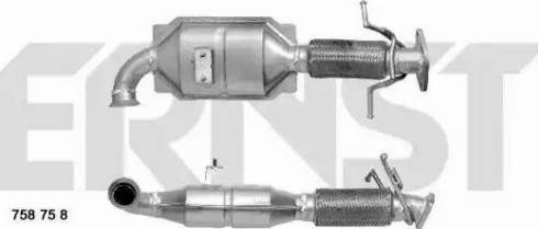 ERNST 758758 - Catalytic Converter autospares.lv