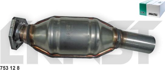 ERNST 753128 - Catalytic Converter autospares.lv