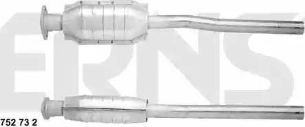 ERNST 752732 - Catalytic Converter autospares.lv