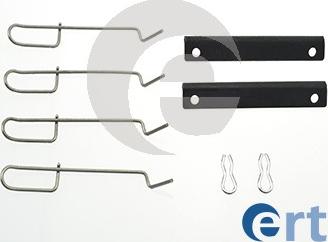 ERT 420034 - Accessory Kit for disc brake Pads autospares.lv