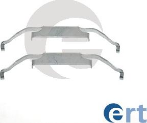 ERT 420079 - Accessory Kit for disc brake Pads autospares.lv