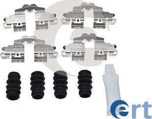 ERT 420193 - Accessory Kit for disc brake Pads autospares.lv