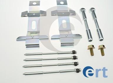 ERT 420344 - Accessory Kit for disc brake Pads autospares.lv