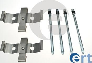 ERT 420353 - Accessory Kit for disc brake Pads autospares.lv