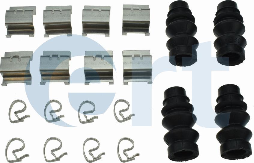 ERT 420375 - Accessory Kit for disc brake Pads autospares.lv