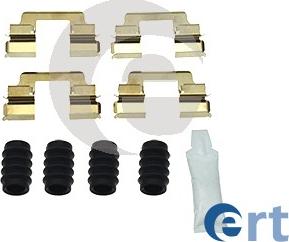 ERT 420201 - Accessory Kit for disc brake Pads autospares.lv