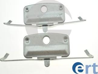 ERT 420235 - Accessory Kit for disc brake Pads autospares.lv