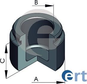 ERT 150952-C - Piston, brake caliper autospares.lv