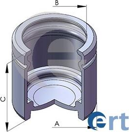 ERT 151259-C - Piston, brake caliper autospares.lv