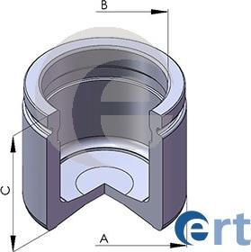 ERT 151387-C - Piston, brake caliper autospares.lv