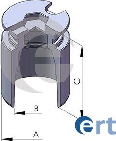 ERT 150198-C - Piston, brake caliper autospares.lv