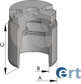 ERT 150898-C - Piston, brake caliper autospares.lv