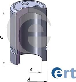 ERT 151069-C - Piston, brake caliper autospares.lv