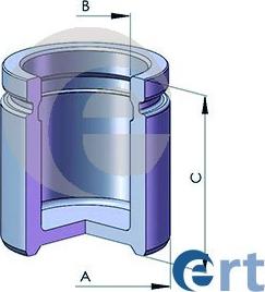 ERT 151575-C - Piston, brake caliper autospares.lv