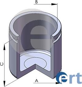 ERT 150285-C - Piston, brake caliper autospares.lv