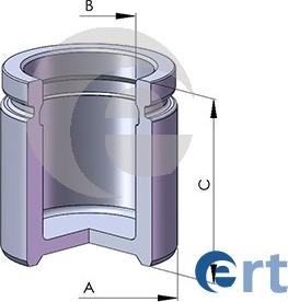 ERT 150276-C - Piston, brake caliper autospares.lv