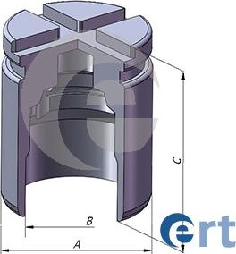 ERT 151292-C - Piston, brake caliper autospares.lv