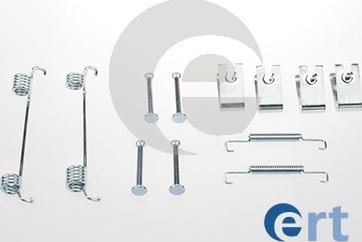 ERT 310017 - Accessory Kit, parking brake shoes autospares.lv