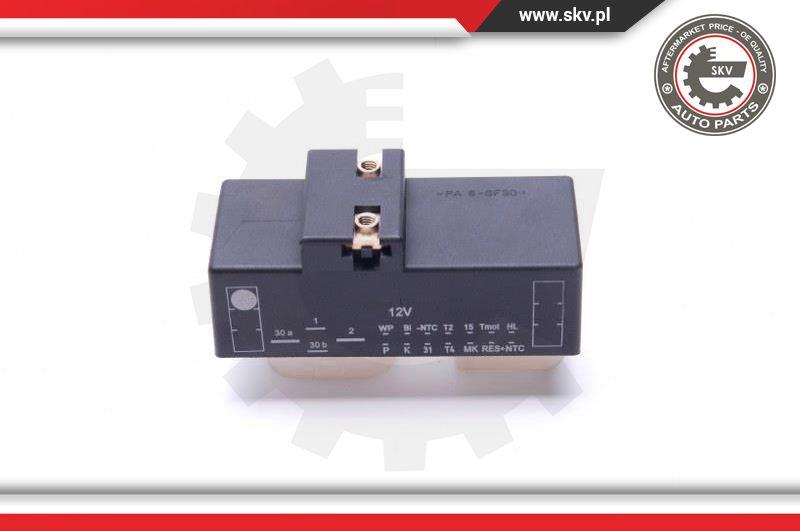 Esen SKV 96SKV203 - Control Unit, electric fan (engine cooling) autospares.lv