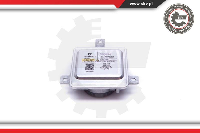 Esen SKV 59SKV038 - Control Unit, lights autospares.lv