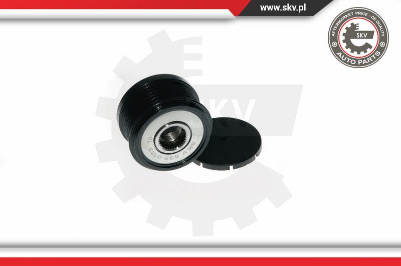 Esen SKV 11SKV044 - Pulley, alternator, freewheel clutch autospares.lv