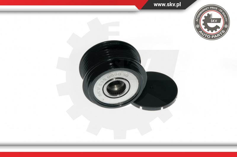 Esen SKV 11SKV043 - Pulley, alternator, freewheel clutch autospares.lv