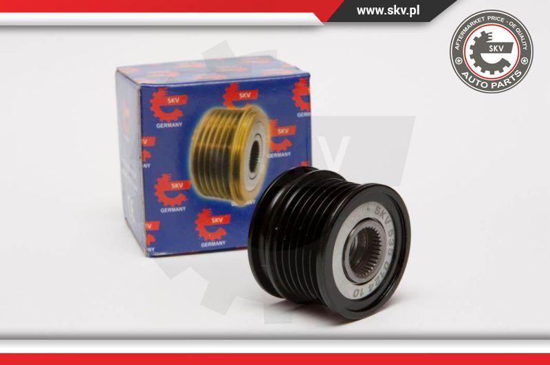 Esen SKV 11SKV052 - Pulley, alternator, freewheel clutch autospares.lv