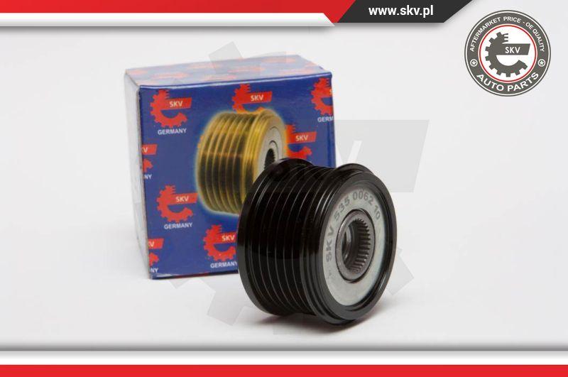 Esen SKV 11SKV031 - Pulley, alternator, freewheel clutch autospares.lv