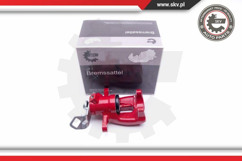 Esen SKV 34SKV083 RED - Brake Caliper autospares.lv