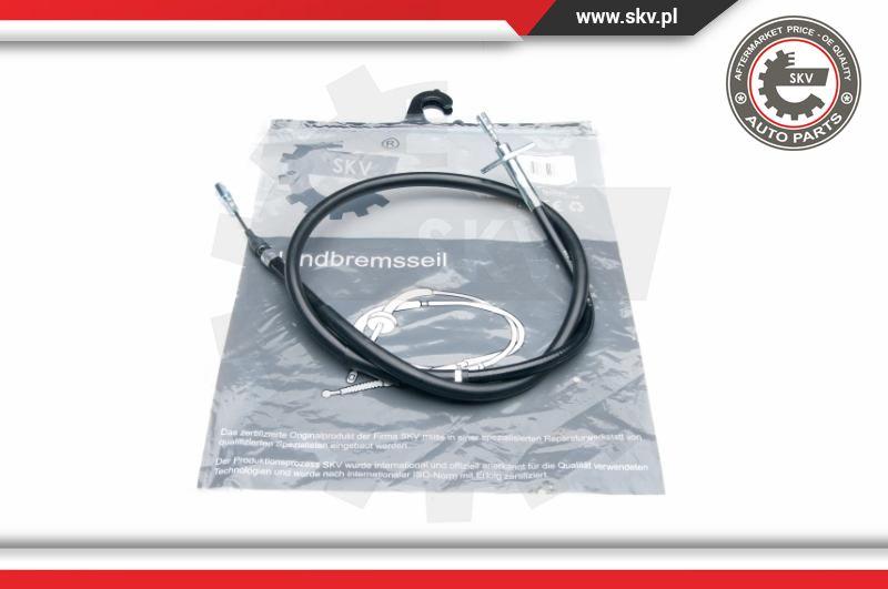 Esen SKV 25SKV916 - Cable, parking brake autospares.lv