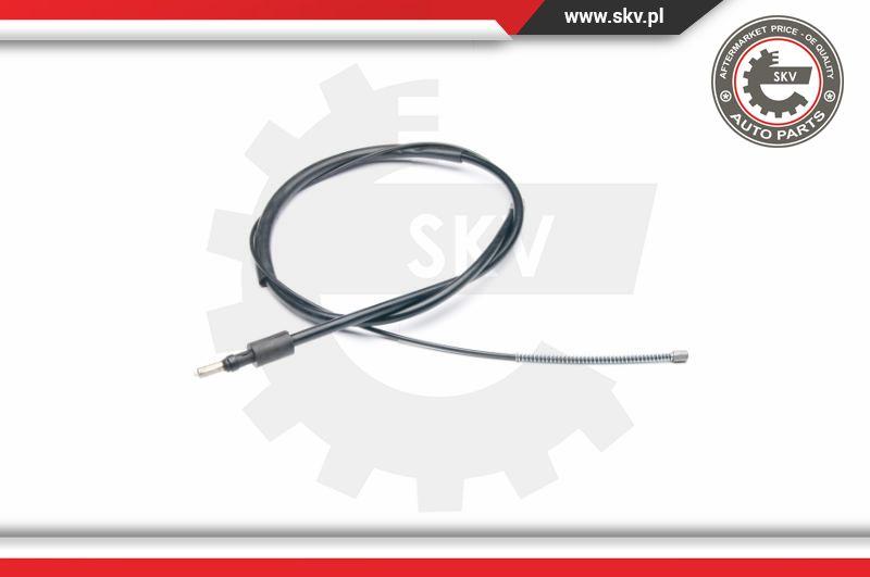 Esen SKV 25SKV076 - Cable, parking brake autospares.lv