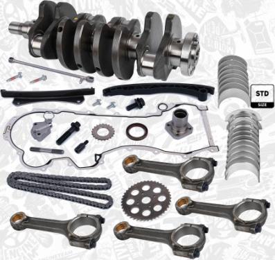 ET Engineteam HK0205VR3 - Crankshaft autospares.lv