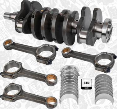 ET Engineteam HK0205VR2 - Crankshaft autospares.lv