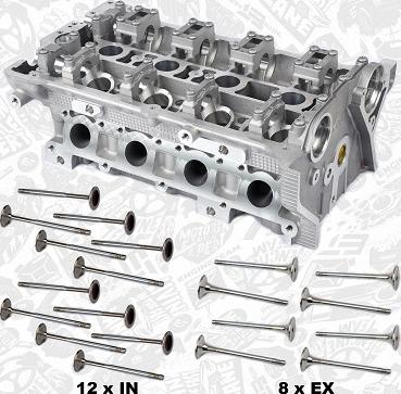 ET Engineteam HL0049VR1 - Cylinder Head autospares.lv