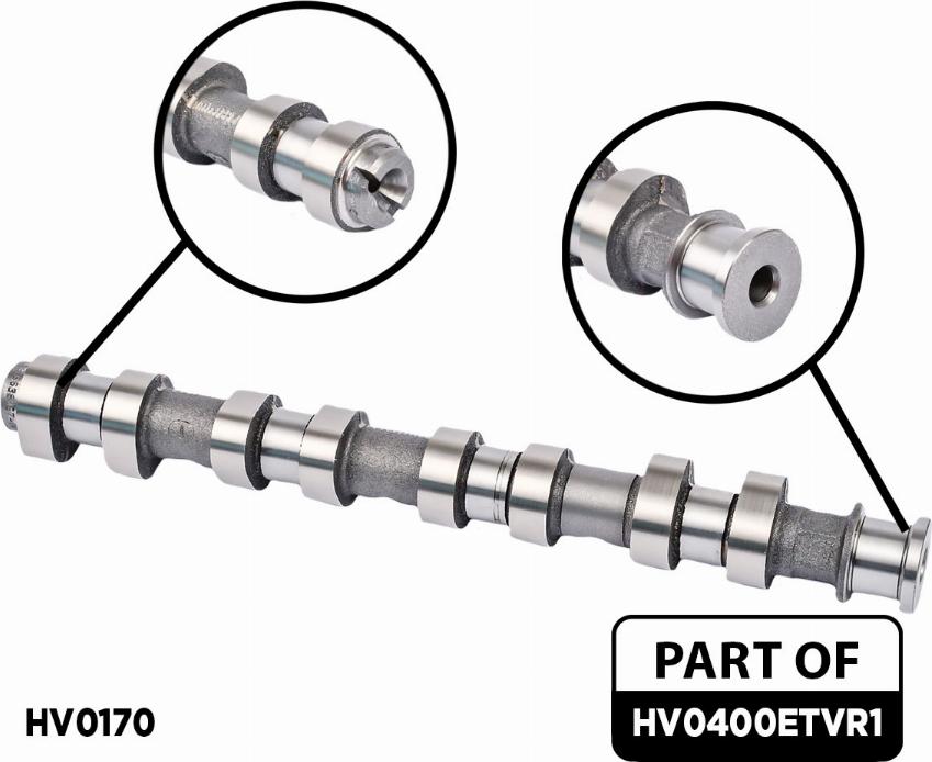 ET Engineteam HV0400ETVR1 - Camshaft Kit autospares.lv